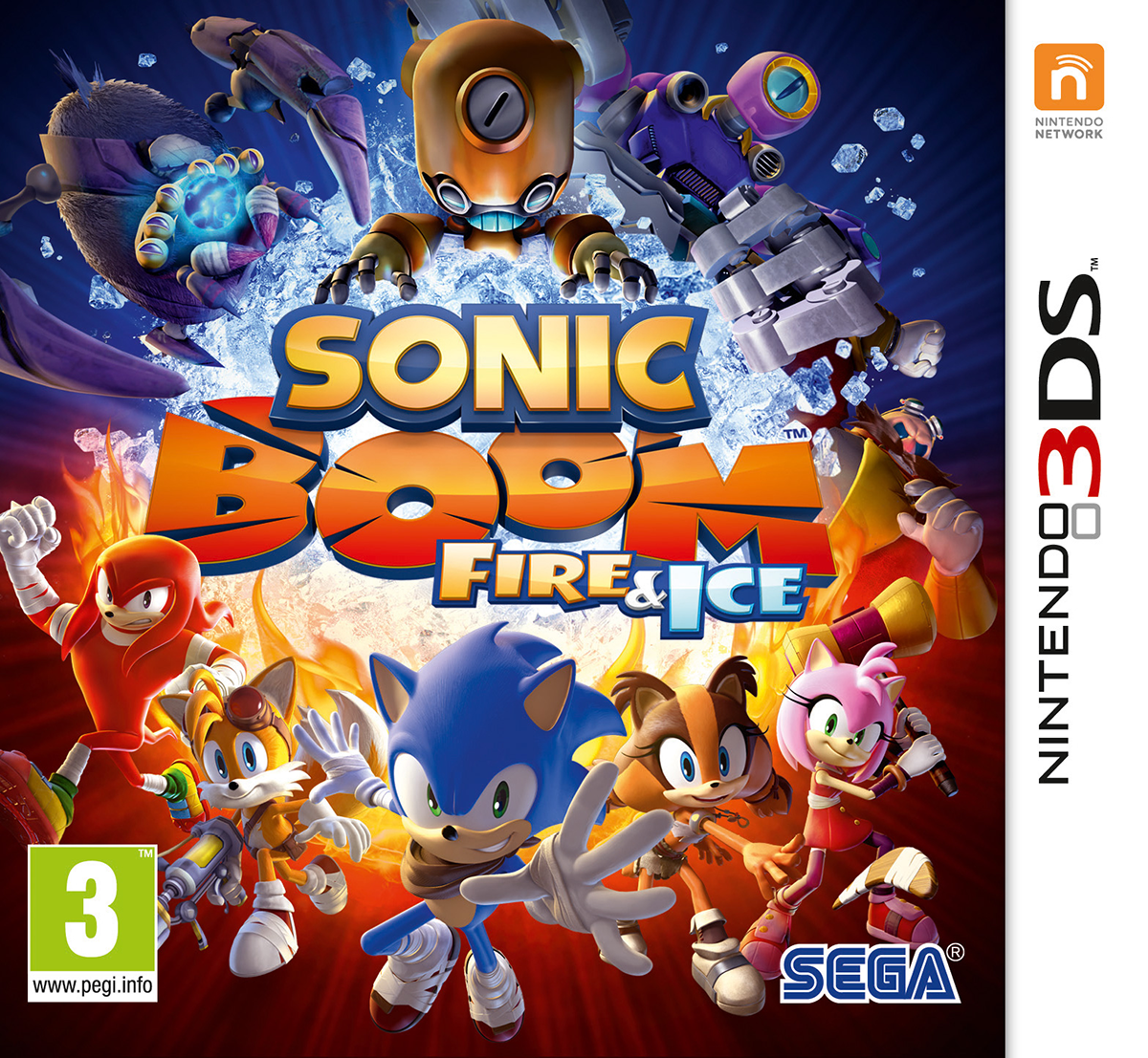 Sonic Boom: Fire & Ice - Meus Jogos
